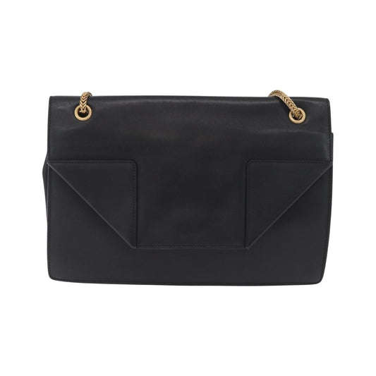 Saint Laurent Betty Leather, Black, Leather, Handbag