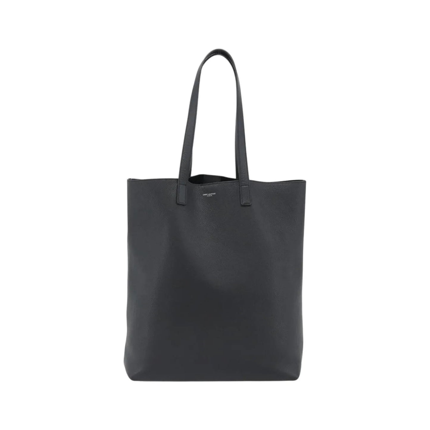 Saint Laurent Bold Tote Leather, Black, Leather, Tote Bag