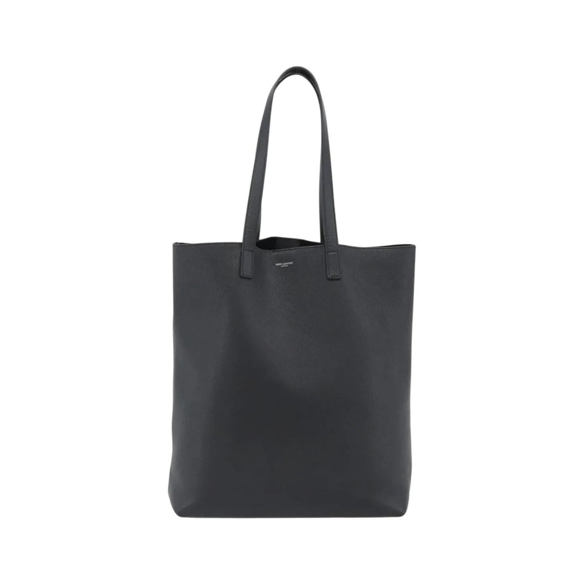 Saint Laurent Bold Tote Leather, Black, Leather, Tote Bag