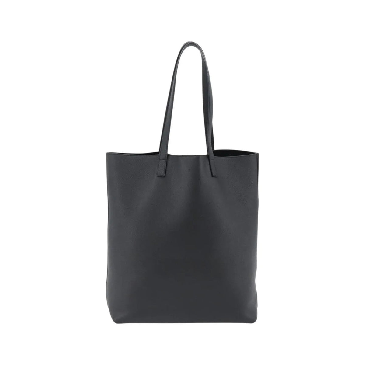 Saint Laurent Bold Tote Leather, Black, Leather, Tote Bag