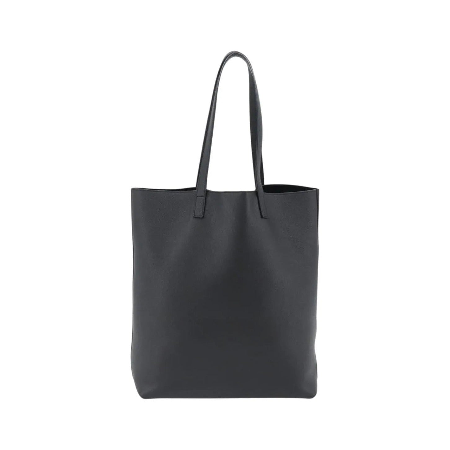 Saint Laurent Bold Tote Leather, Black, Leather, Tote Bag