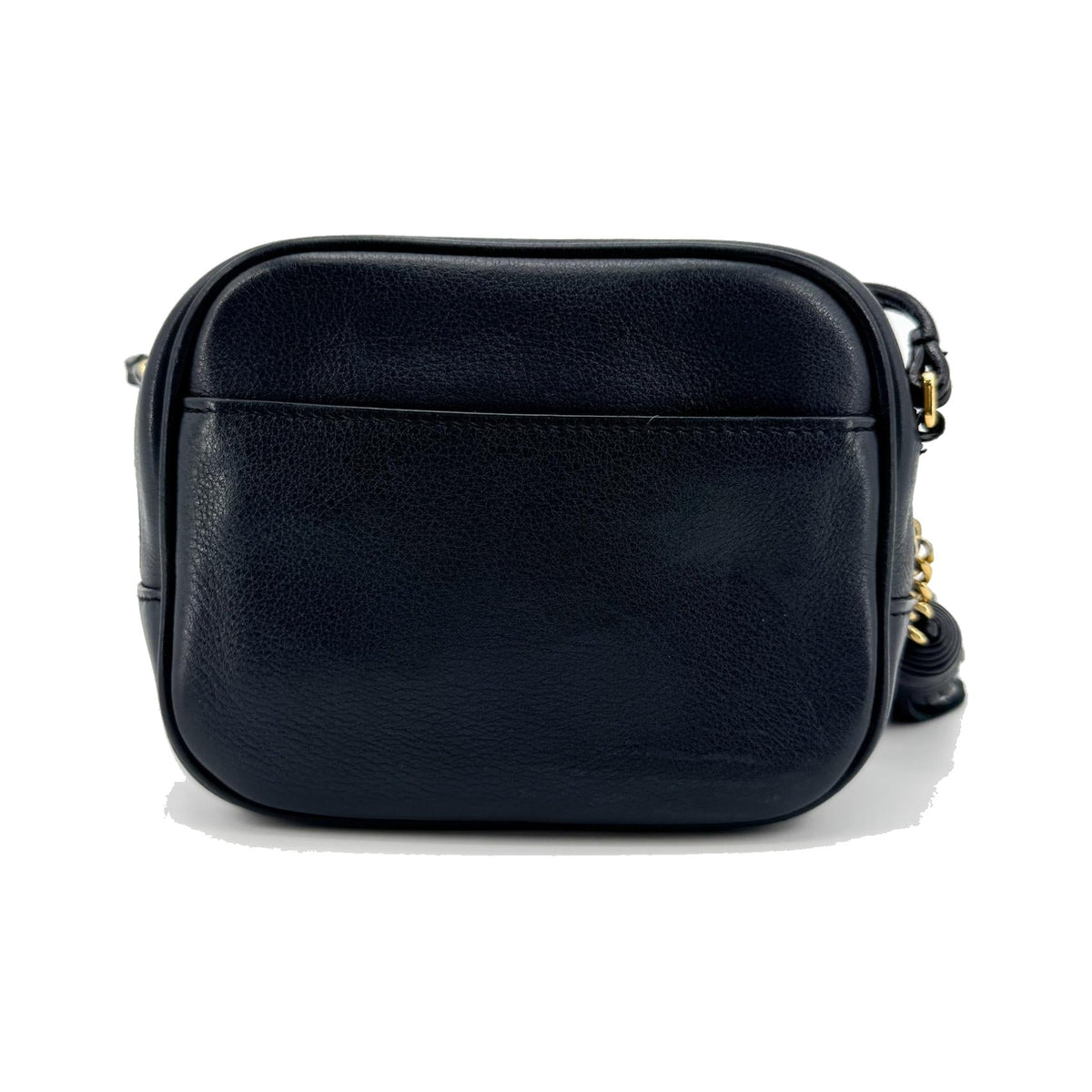 Saint Laurent Classic Monogram Blogger Leather, Black, Leather, Crossbody Bag