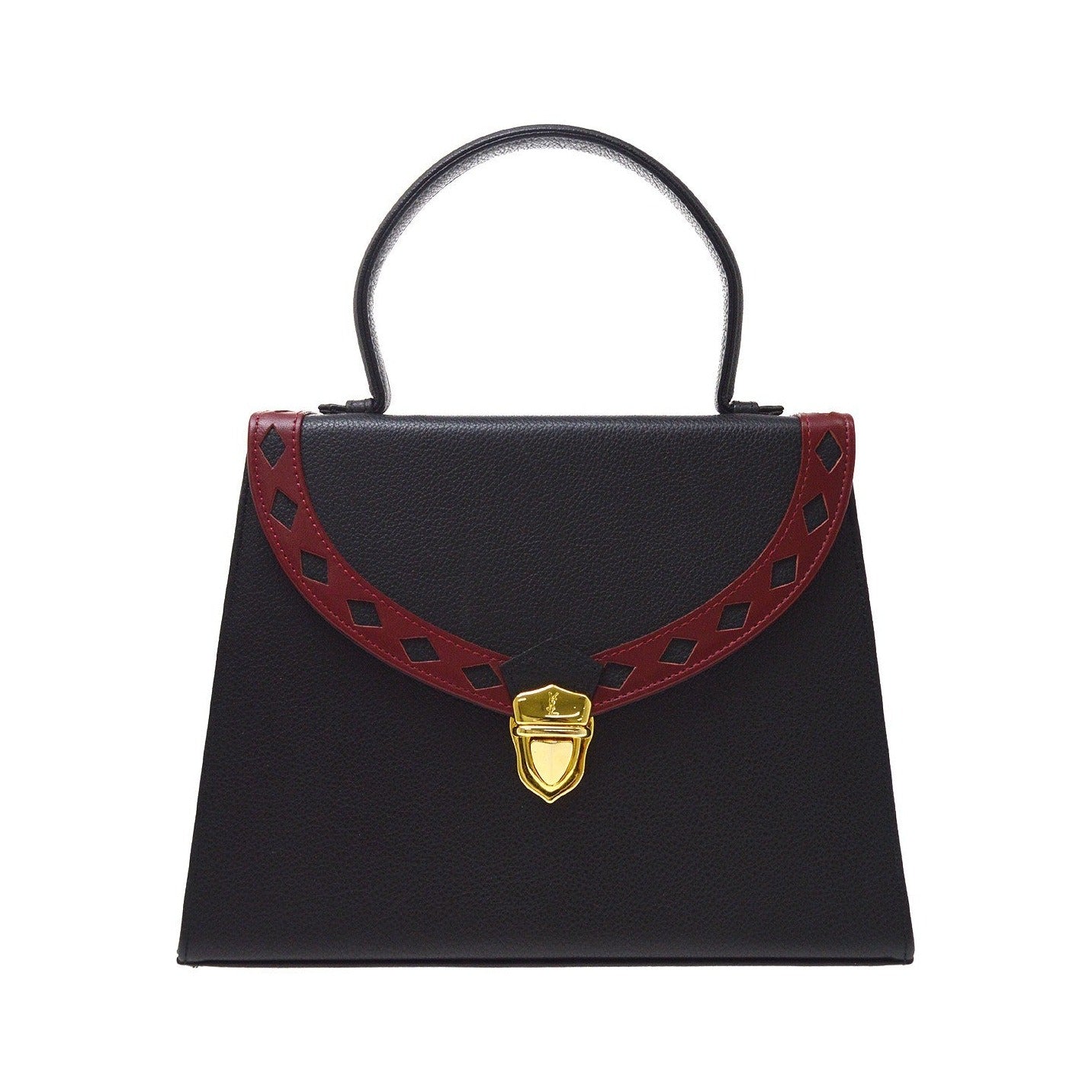 Saint Laurent Handbag Leather, Black, Leather, Handbag