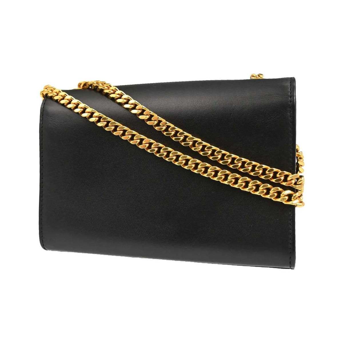 Saint Laurent Kate leather, Black, Leather, Shoulder Bag