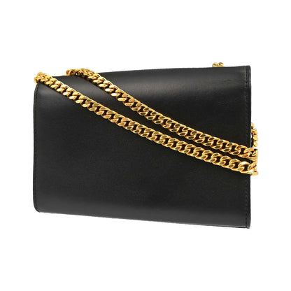 Saint Laurent Kate leather, Black, Leather, Shoulder Bag