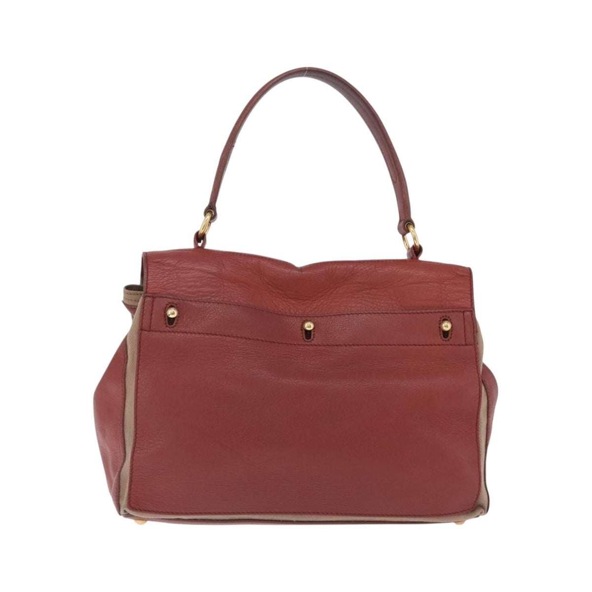 Saint Laurent Muse Two Leather, Brown, Leather, Handbag