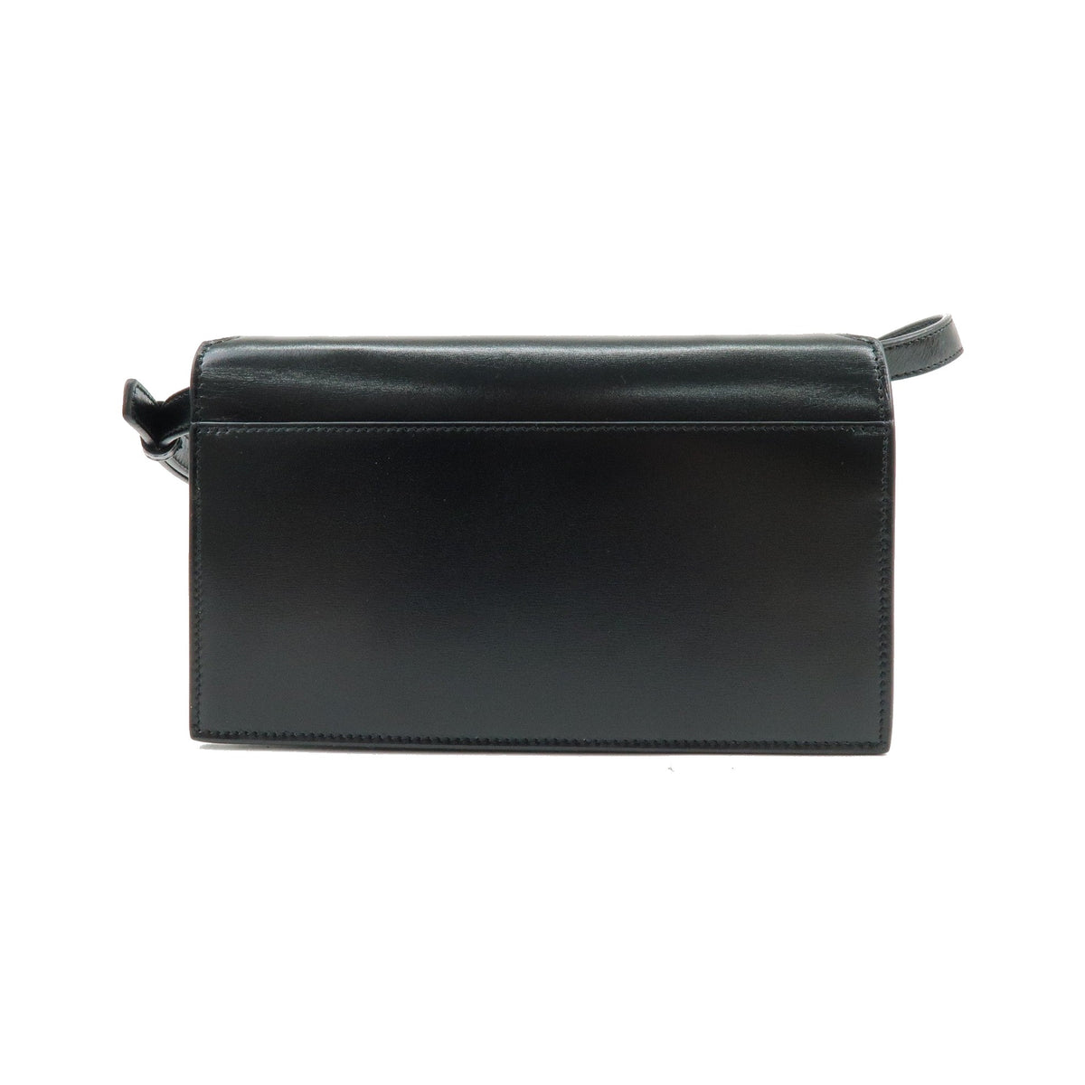 Saint Laurent Paris Chain Leather, Black, Leather, Crossbody Bag