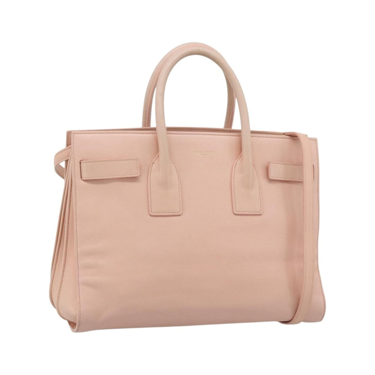 Saint Laurent Sac de Jour Leather, Pink, Leather, Handbag