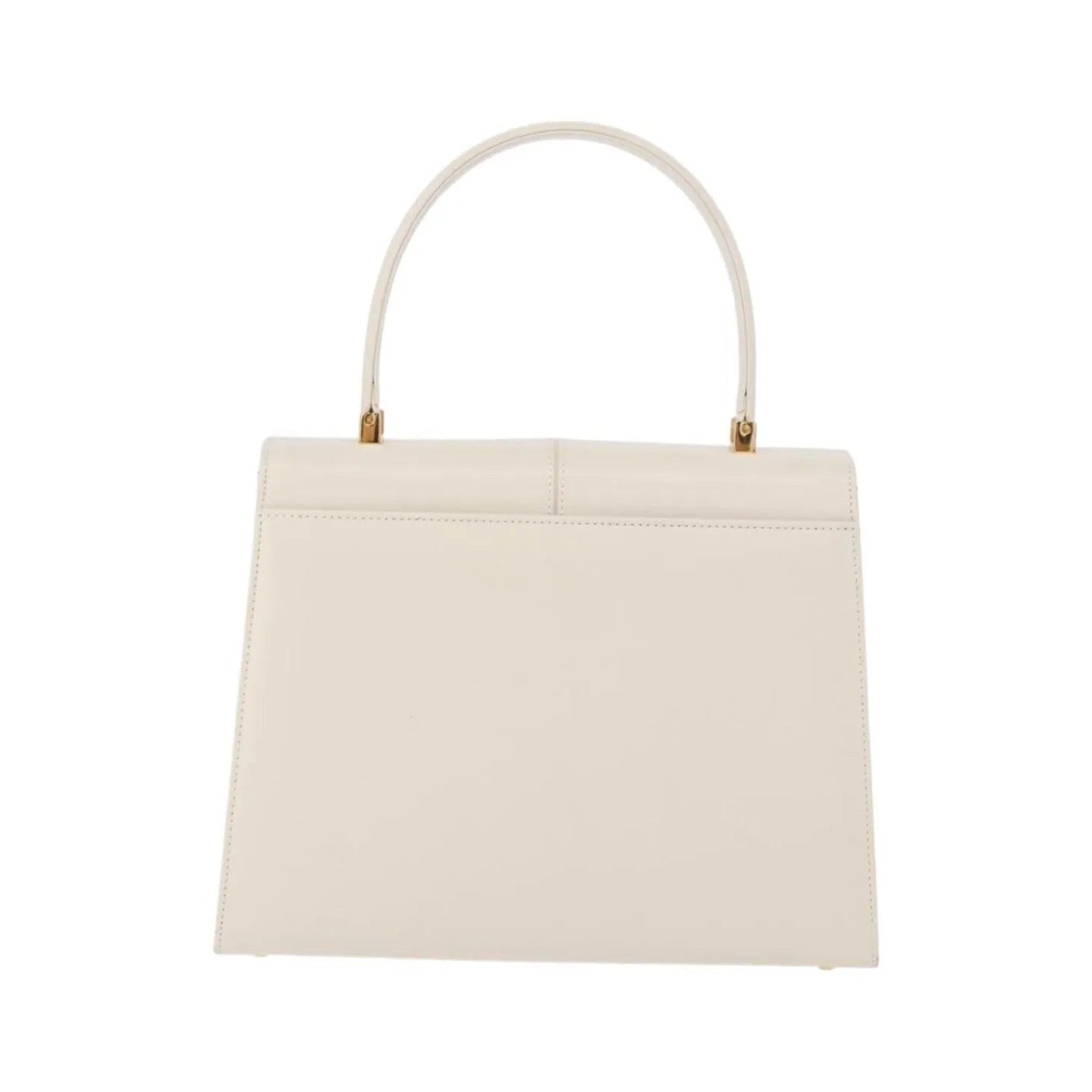Saint Laurent Vintage handbag Leather, White, Leather, Handbag