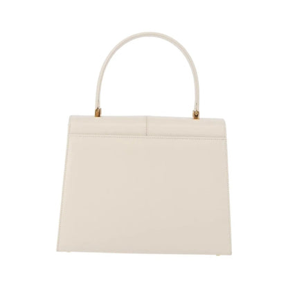 Saint Laurent Vintage handbag Leather, White, Leather, Handbag