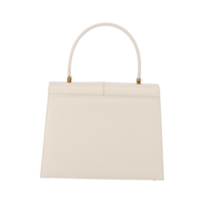 Saint Laurent Vintage handbag Leather, White, Leather, Handbag