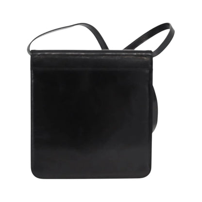 Saint Laurent Vintage Leather, Black, Leather, Shoulder Bag