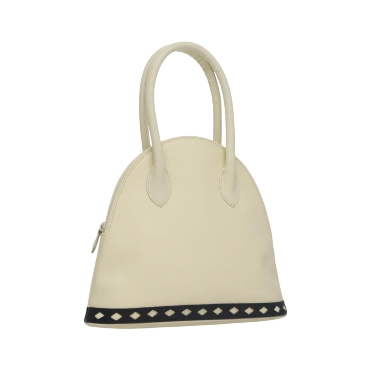 Saint Laurent Vintage Leather, White, Leather, Handbag