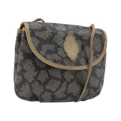 Saint Laurent Vintage Shoulder bag Canvas, Gray, Canvas, Shoulder Bag