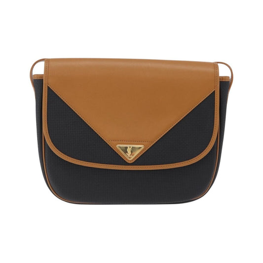 Saint Laurent Vintage Shoulder bag leather, Black, Leather, Shoulder Bag