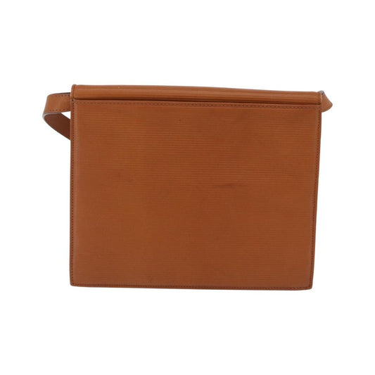 Saint Laurent Vintage Shoulder bag leather, Brown, Leather, Shoulder Bag