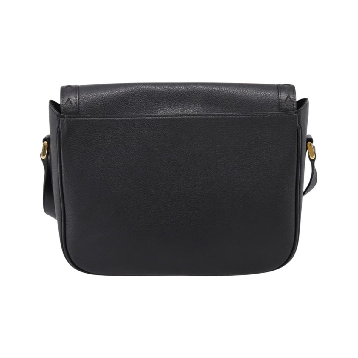 Saint Laurent Vintage Shoulder bag leather, Black, Leather, Shoulder Bag