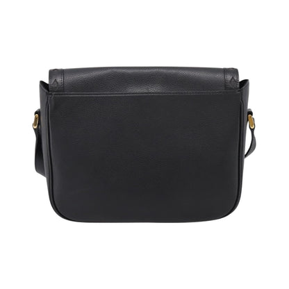Saint Laurent Vintage Shoulder bag leather, Black, Leather, Shoulder Bag