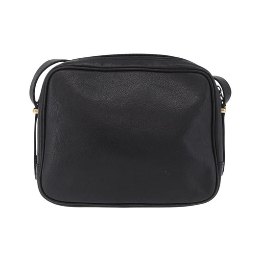 Saint Laurent Vintage Shoulder bag Leather, Black, Leather, Shoulder Bag