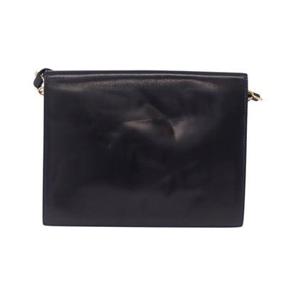 Saint Laurent Vintage Shoulder bag Leather, Navy, Leather, Shoulder Bag