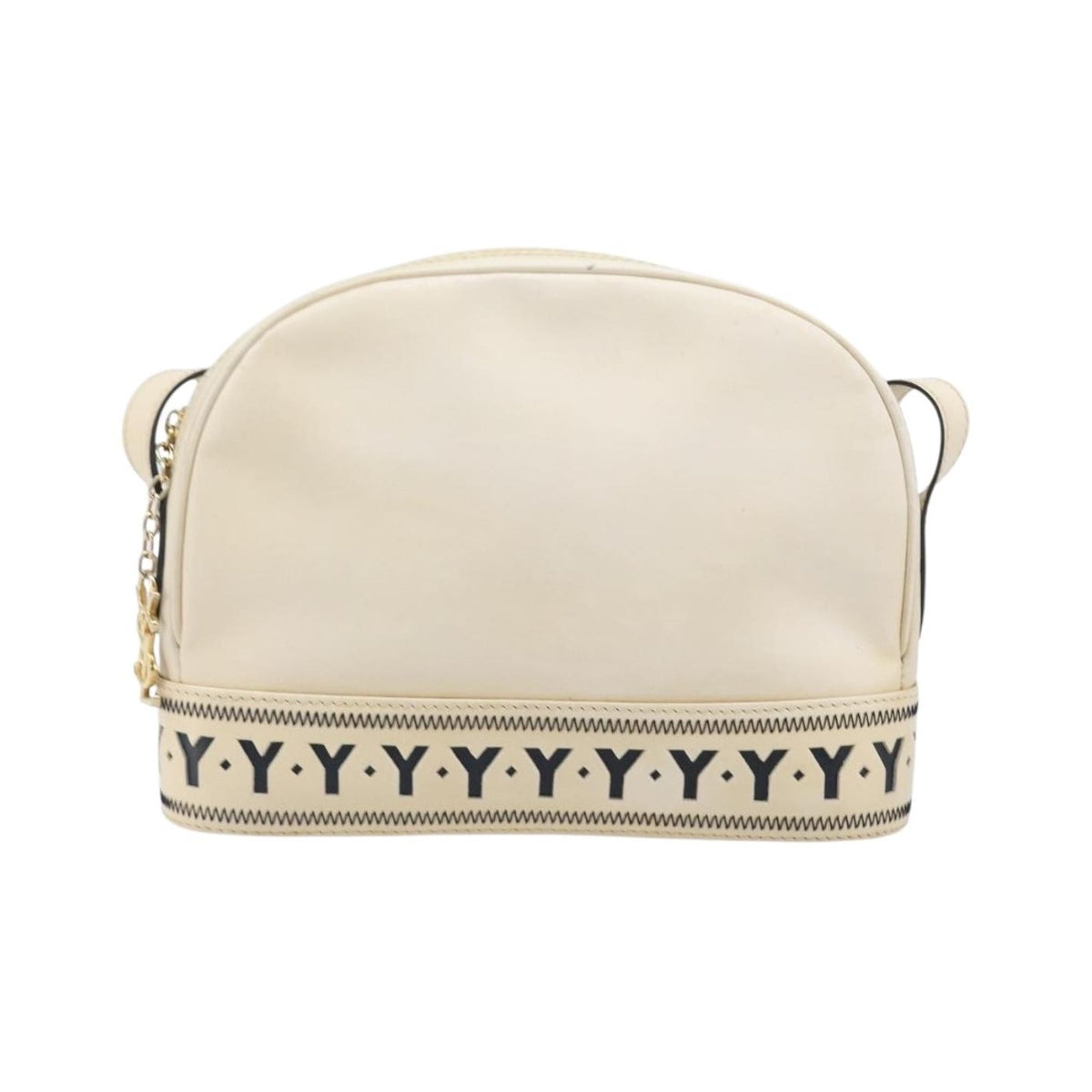 Saint Laurent Vintage Shoulder bag Leather, Beige, Leather, Shoulder Bag