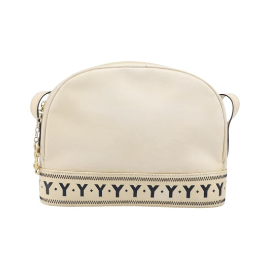 Saint Laurent Vintage Shoulder bag Leather, Beige, Leather, Shoulder Bag