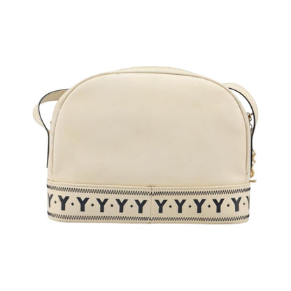 Saint Laurent Vintage Shoulder bag Leather, Beige, Leather, Shoulder Bag
