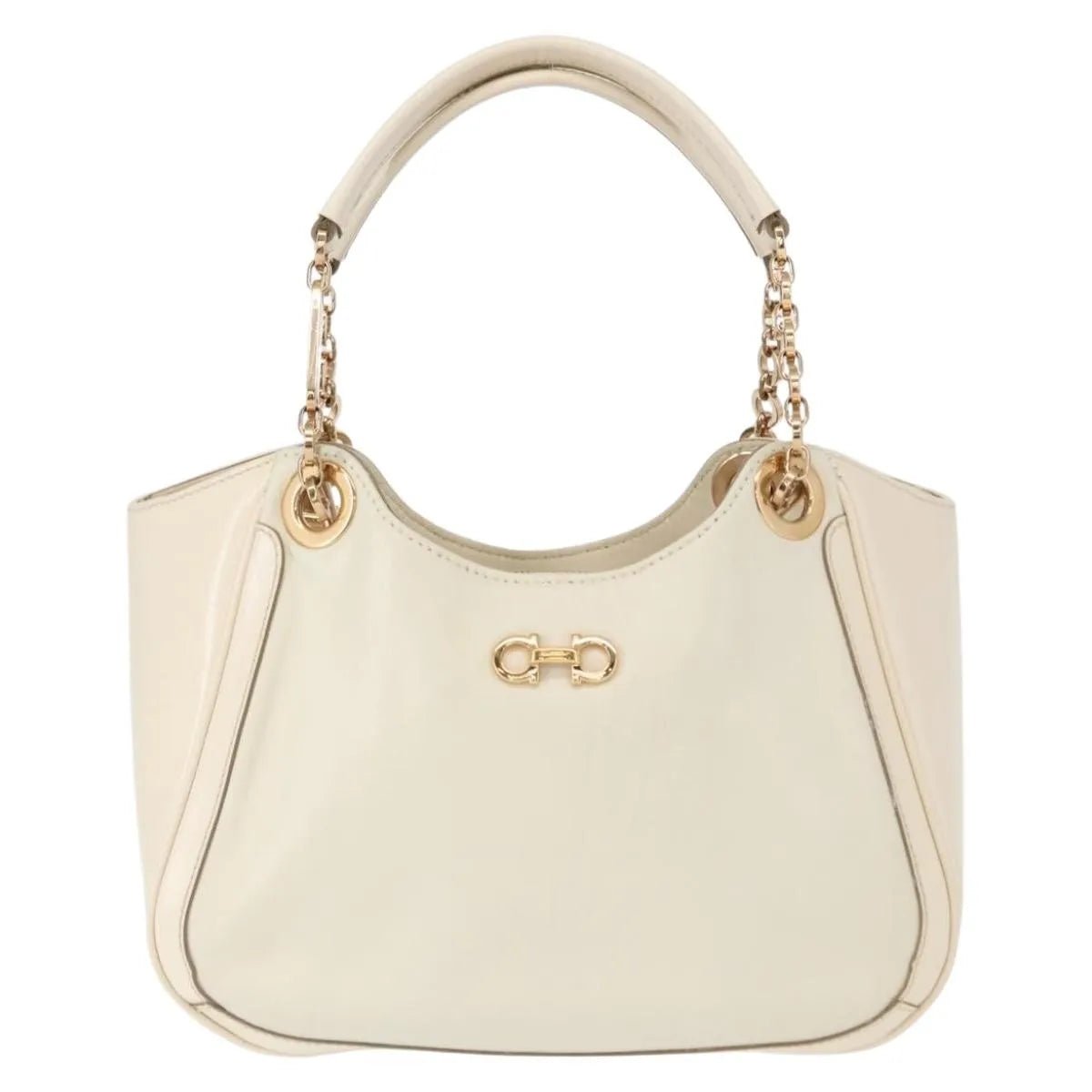 Salvatore Ferragamo Betulla Chain Tote - Brandsamsara