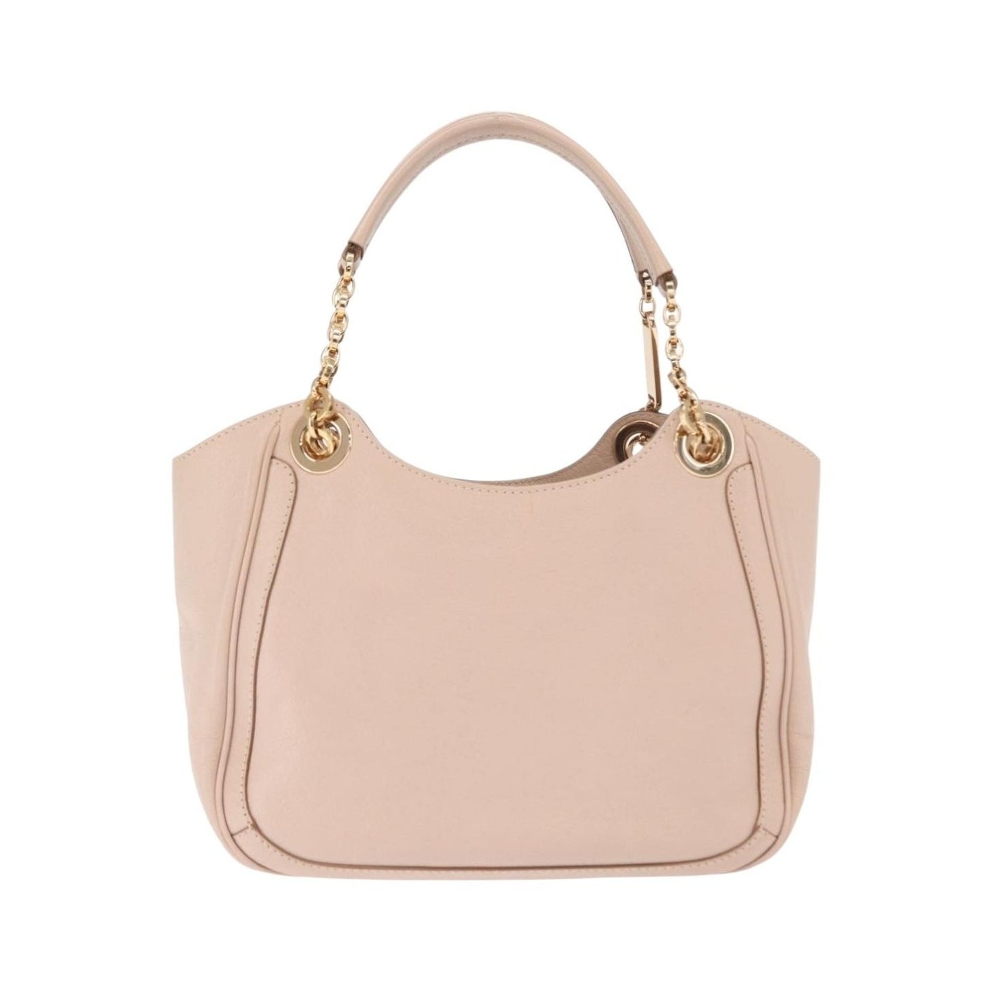 Salvatore Ferragamo Betulla Chain Tote Leather, Pink, Leather, Handbag