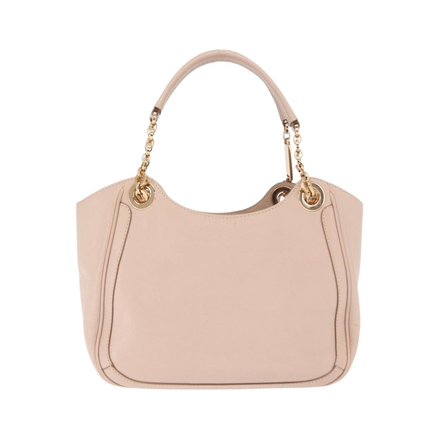 Salvatore Ferragamo Betulla Chain Tote Leather, Pink, Leather, Handbag