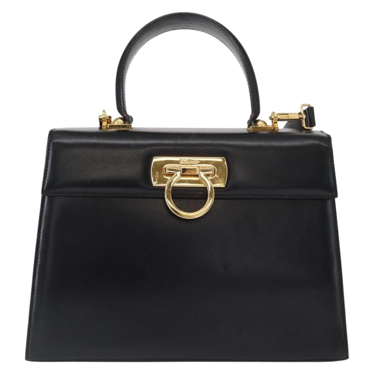 Salvatore Ferragamo Convertible Top Handle Bag - Brandsamsara