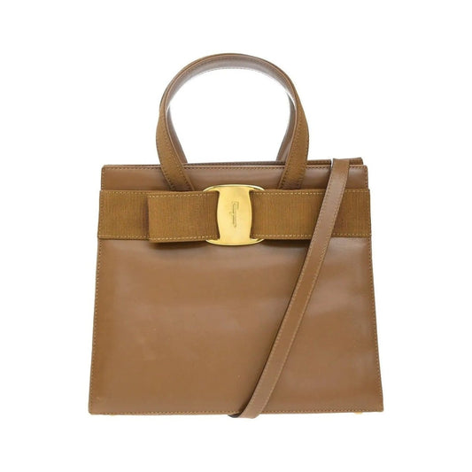 Salvatore Ferragamo Convertible Vara Bow Tote - Brandsamsara