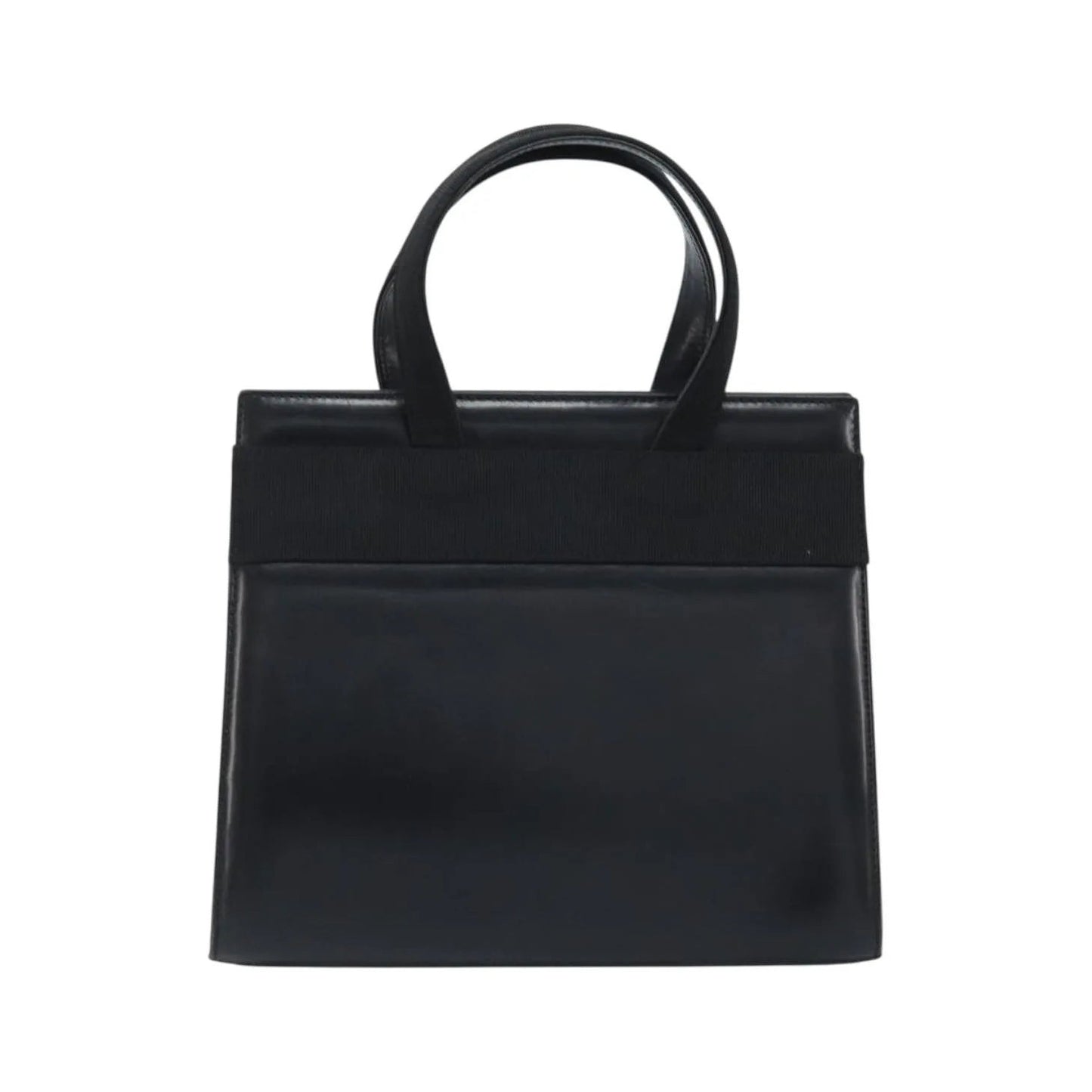 Salvatore Ferragamo Convertible Vara Bow Tote Leather, Black, Leather, Handbag