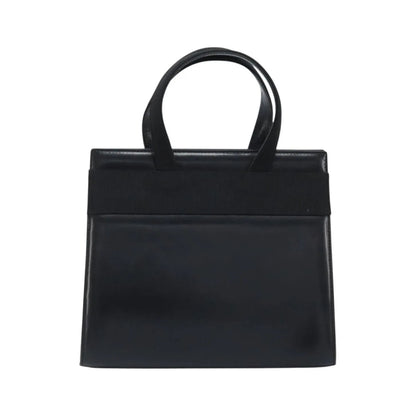 Salvatore Ferragamo Convertible Vara Bow Tote Leather, Black, Leather, Handbag