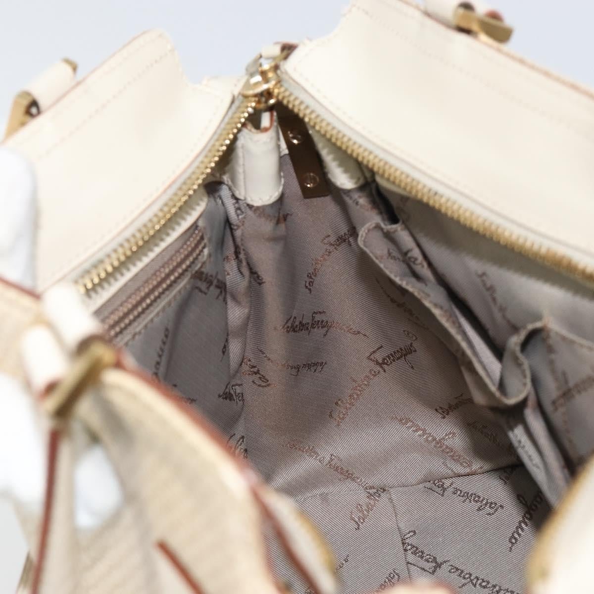 Salvatore Ferragamo Double Gancini Side Buckle Tote - Brandsamsara