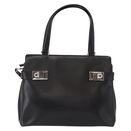 Salvatore Ferragamo Double Gancini Side Buckle Tote - Brandsamsara
