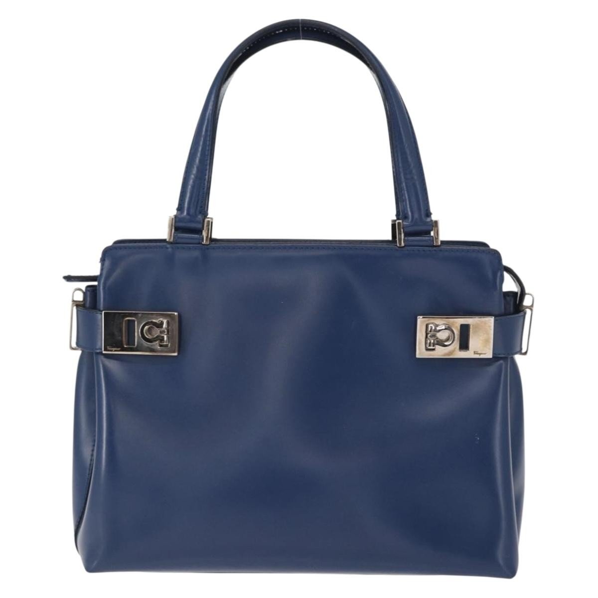 Salvatore Ferragamo Double Gancini Side Buckle Tote - Brandsamsara