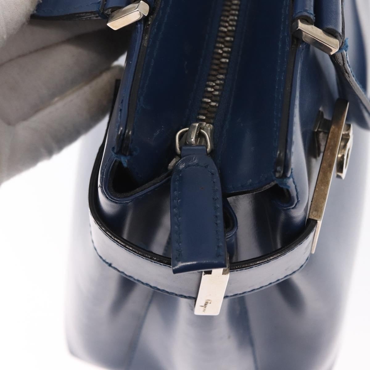 Salvatore Ferragamo Double Gancini Side Buckle Tote - Brandsamsara