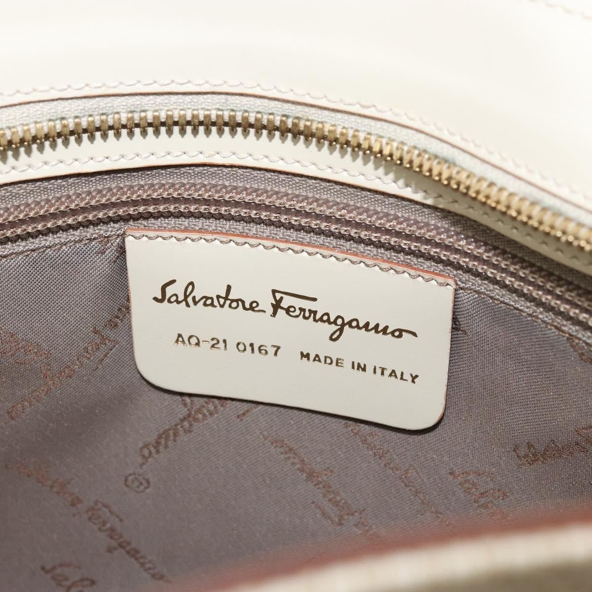 Salvatore Ferragamo Double Gancini Side Buckle Tote - Brandsamsara