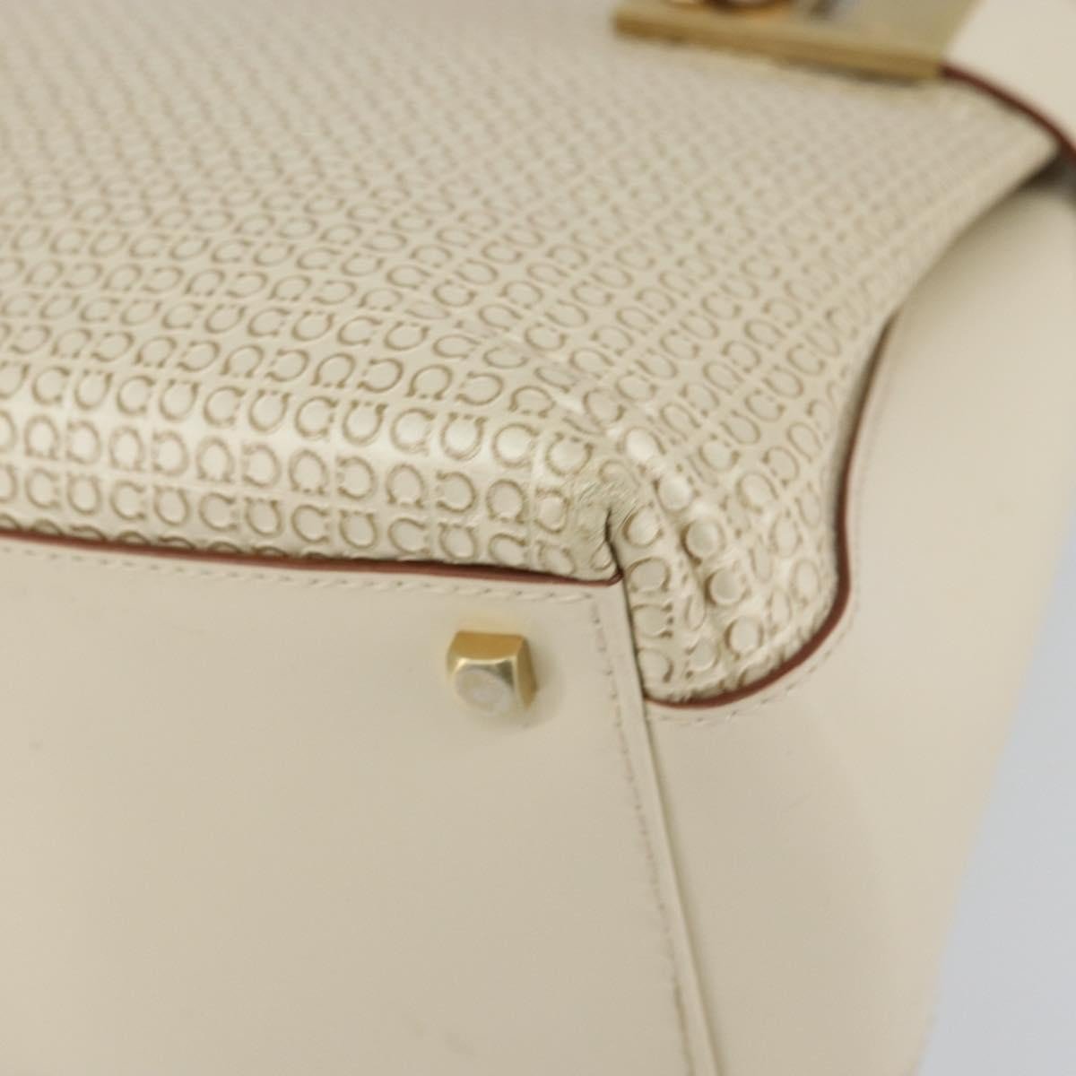 Salvatore Ferragamo Double Gancini Side Buckle Tote - Brandsamsara