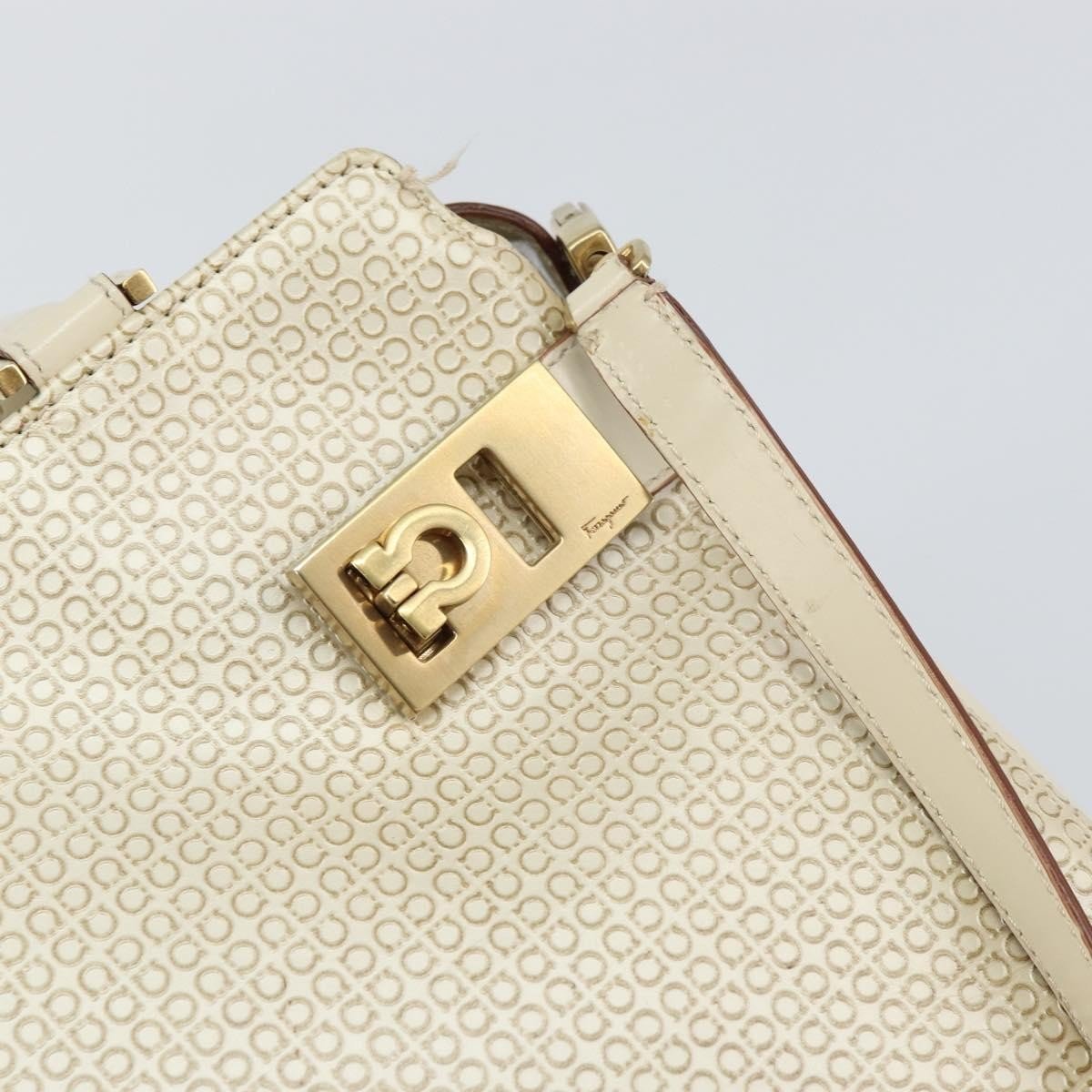 Salvatore Ferragamo Double Gancini Side Buckle Tote - Brandsamsara