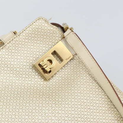 Salvatore Ferragamo Double Gancini Side Buckle Tote - Brandsamsara