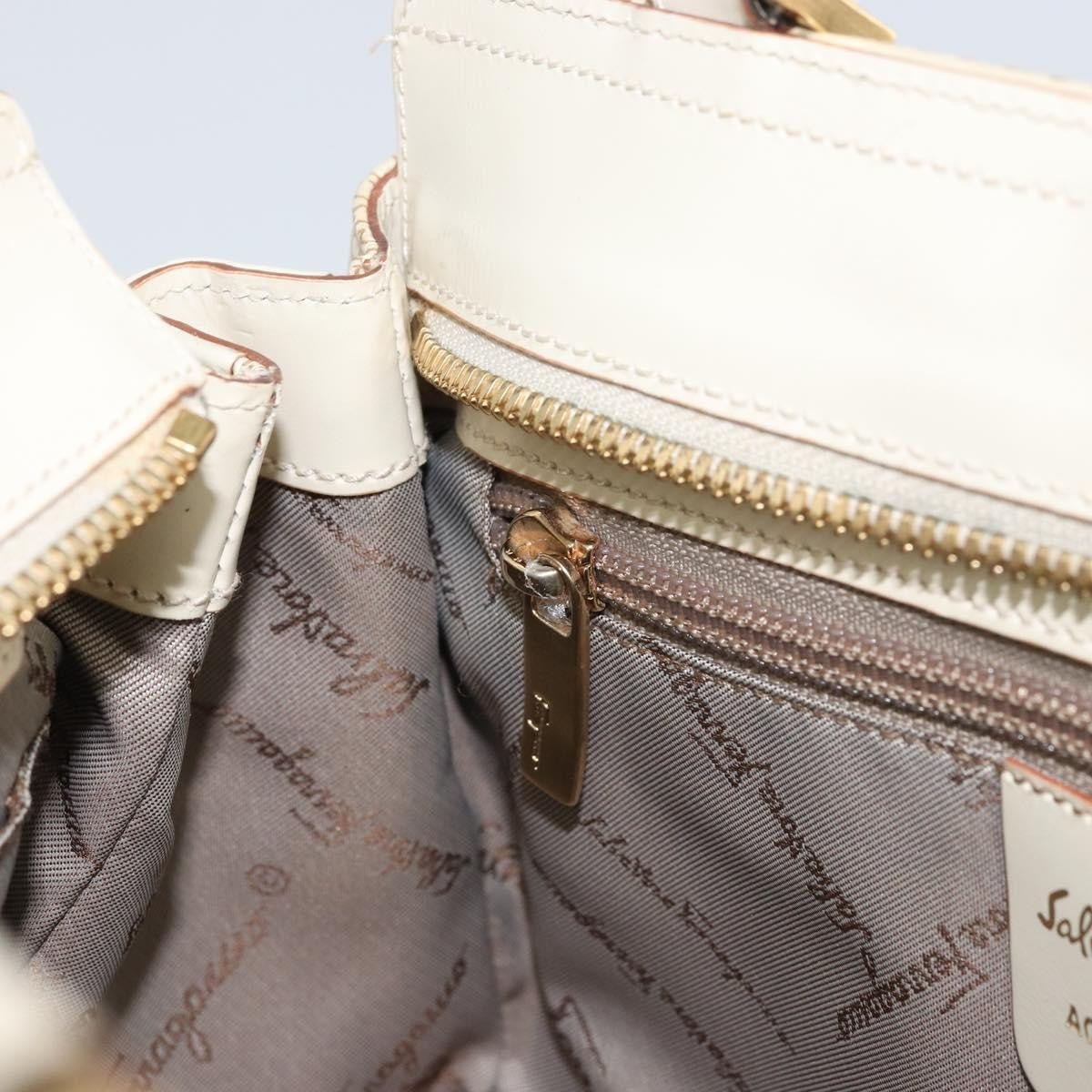 Salvatore Ferragamo Double Gancini Side Buckle Tote - Brandsamsara