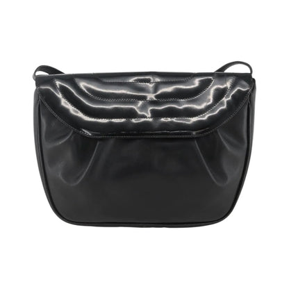 Salvatore Ferragamo Flap Shoulder Patent leather, Black, Patent Leather, Shoulder Bag