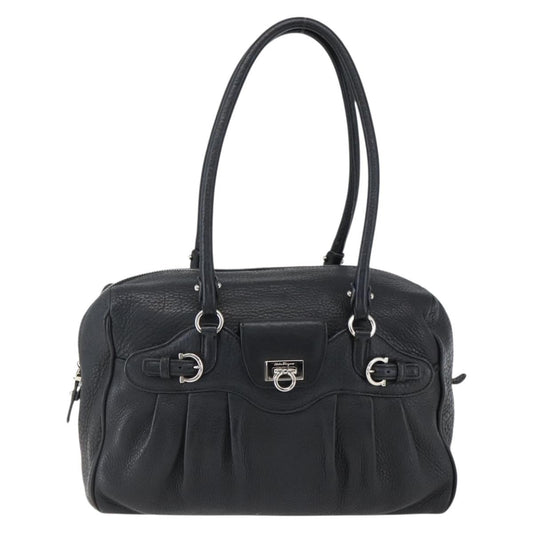 Salvatore Ferragamo Gancini Buckle Shoulder Bag - Brandsamsara
