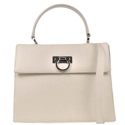 Salvatore Ferragamo Gancini Convertible Top Handle Bag - Brandsamsara