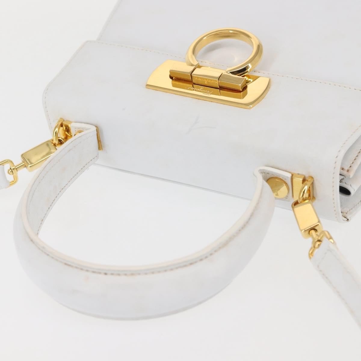 Salvatore Ferragamo Gancini Convertible Top Handle Bag - Brandsamsara