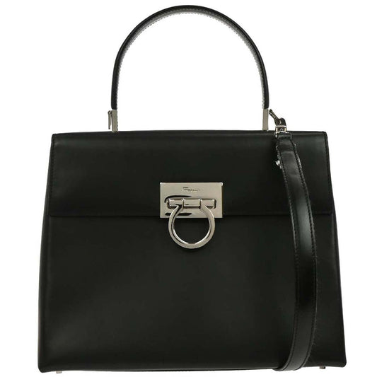 Salvatore Ferragamo Gancini Convertible Top Handle Bag - Brandsamsara