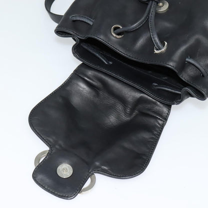 Salvatore Ferragamo Gancini Flap Drawstring Backpack - Brandsamsara