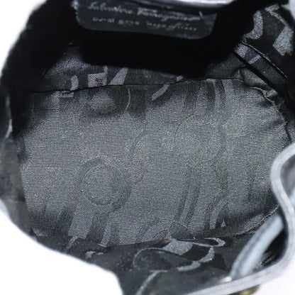 Salvatore Ferragamo Gancini Flap Drawstring Backpack - Brandsamsara